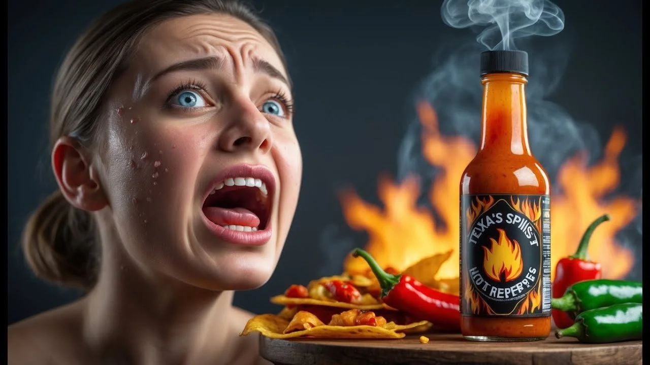 I Ate Texas’ SPICIEST Hot Sauce—Instant Regret! (Hellfire Challenge)