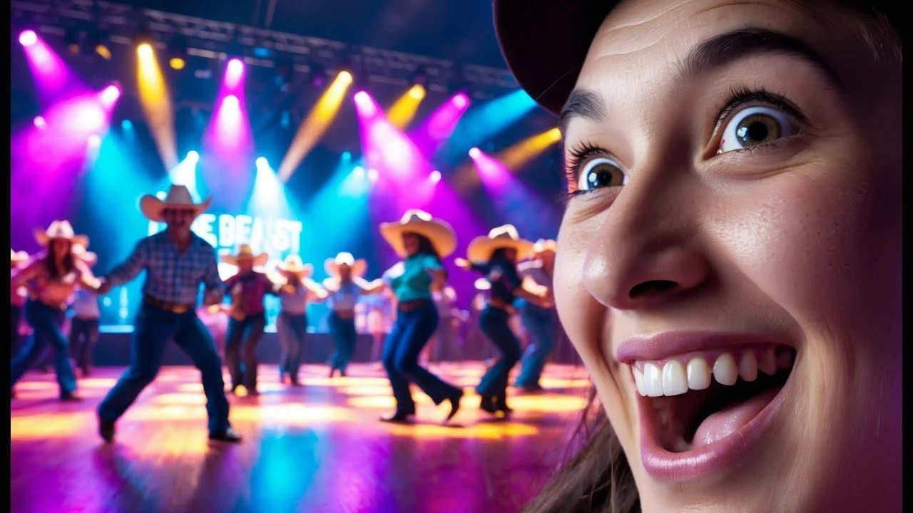 Think You Can't Line Dance? Watch This!