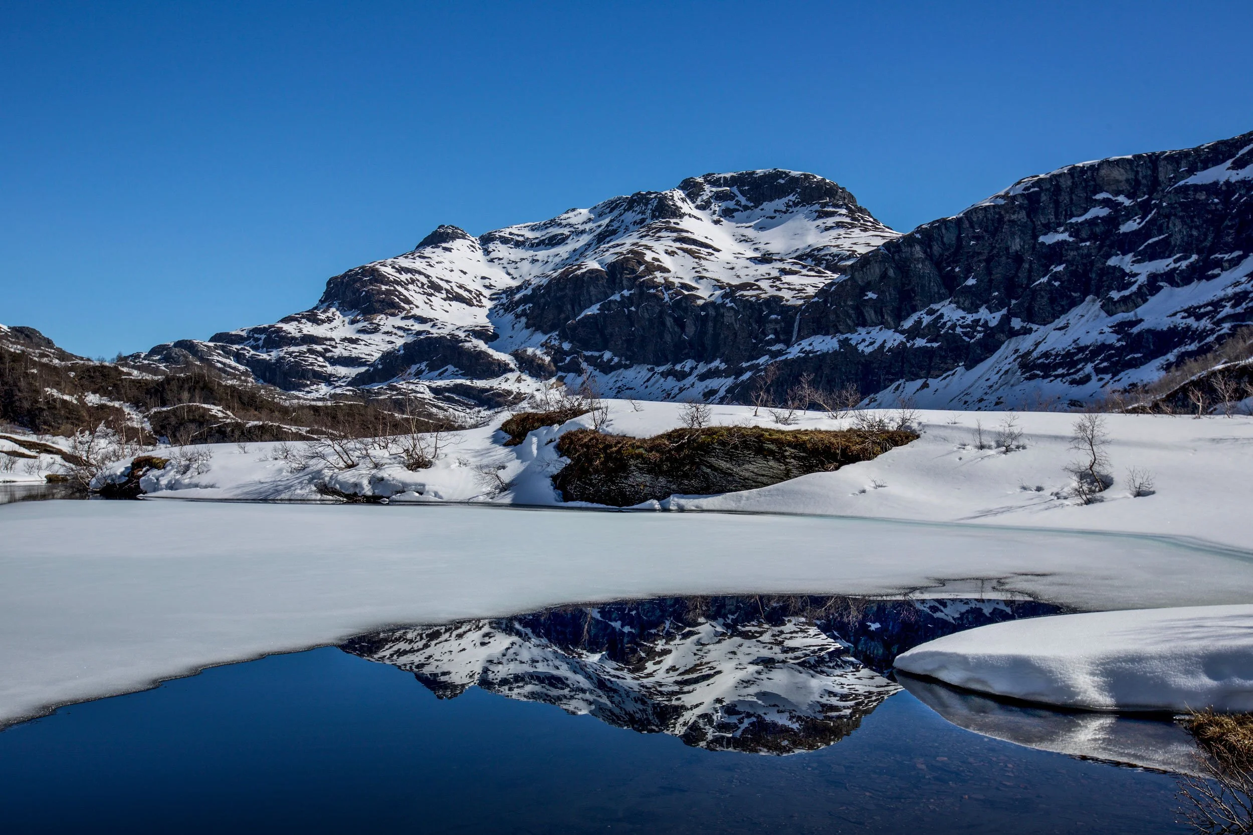 Skeiskvanndalen , Iendefjell,Mai.