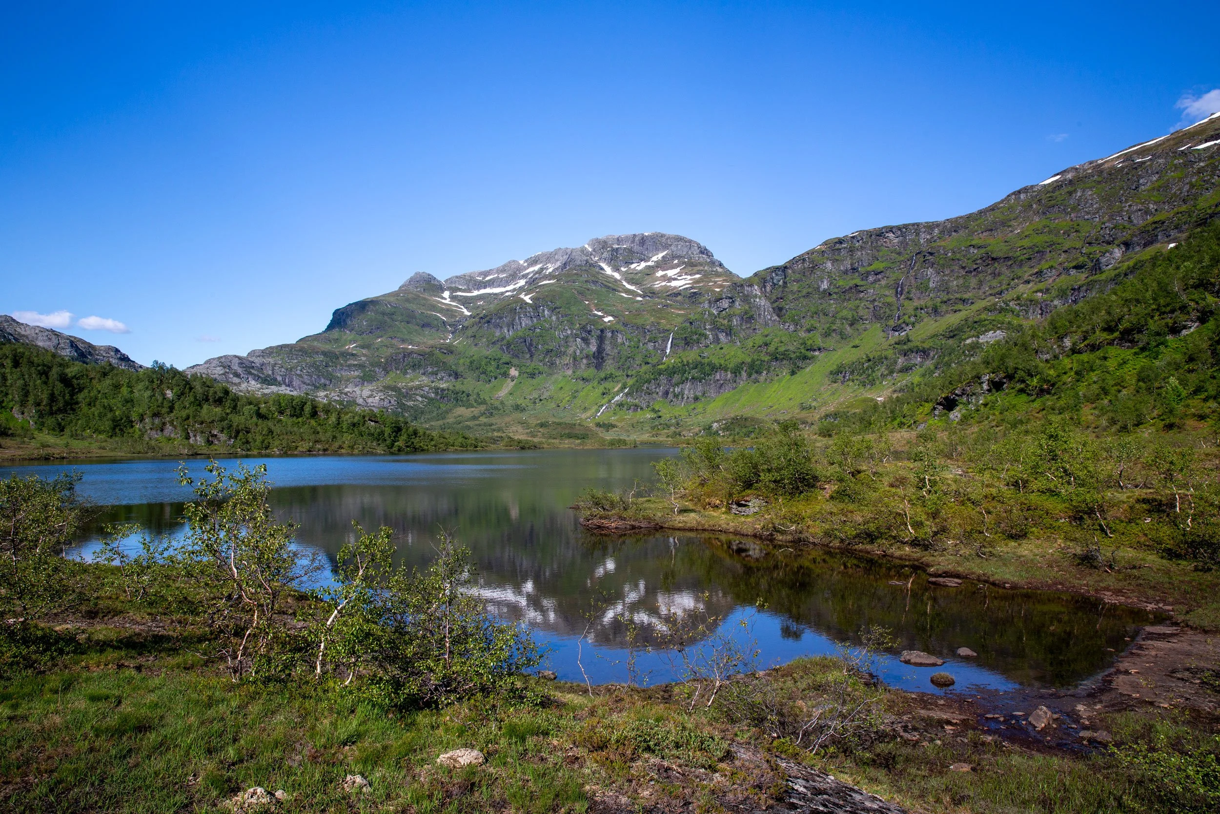 Del av Skeiskvanndalen ,mot Iendefjell.