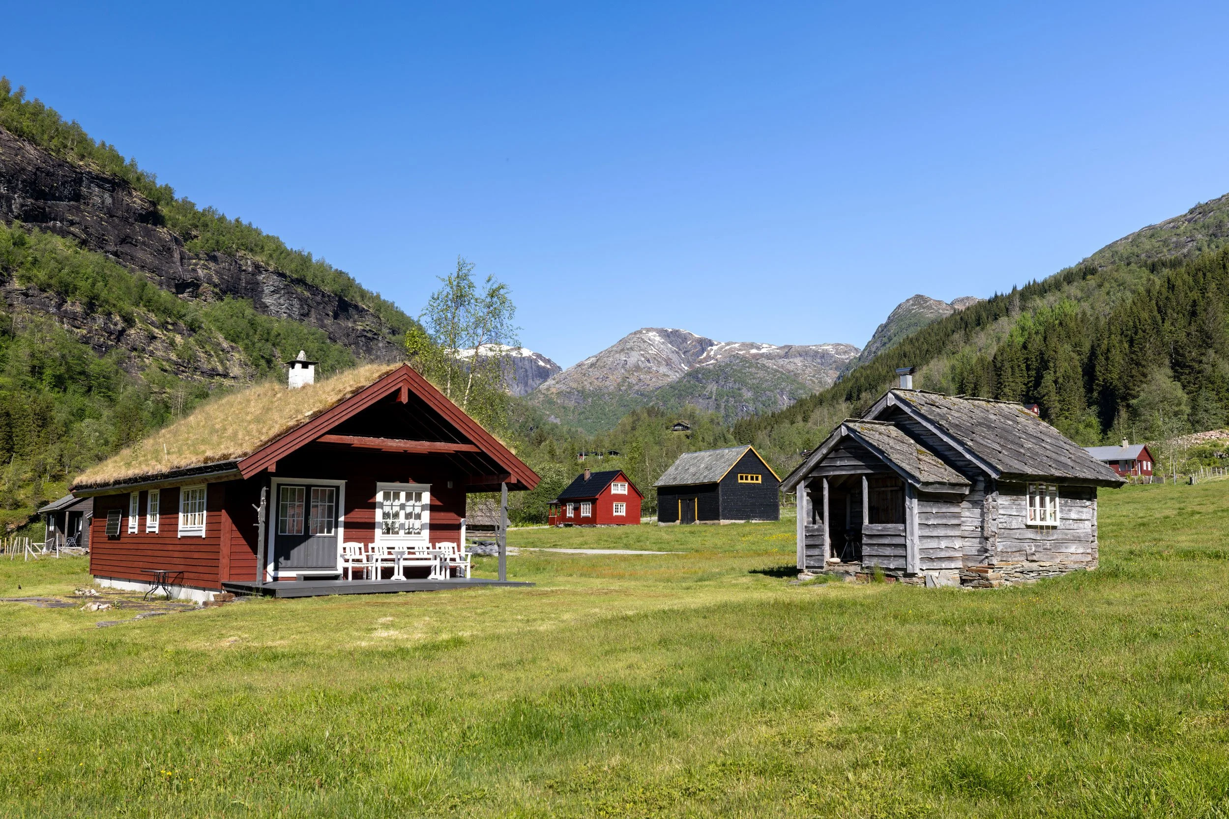 Løynings hytta på Fete , Fitjadalen.