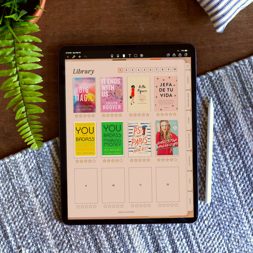 Digital Reading Journal Template Kit María Alejandra