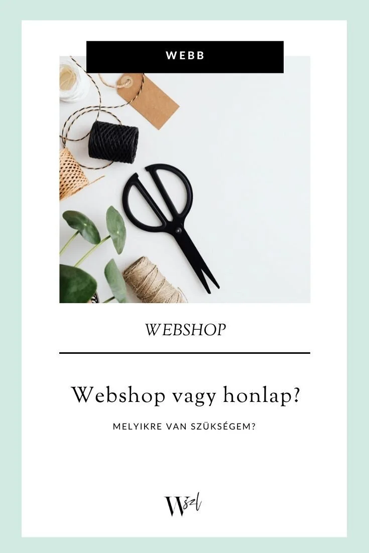 Webshop vagy honlap? Melyikre van szükségem?