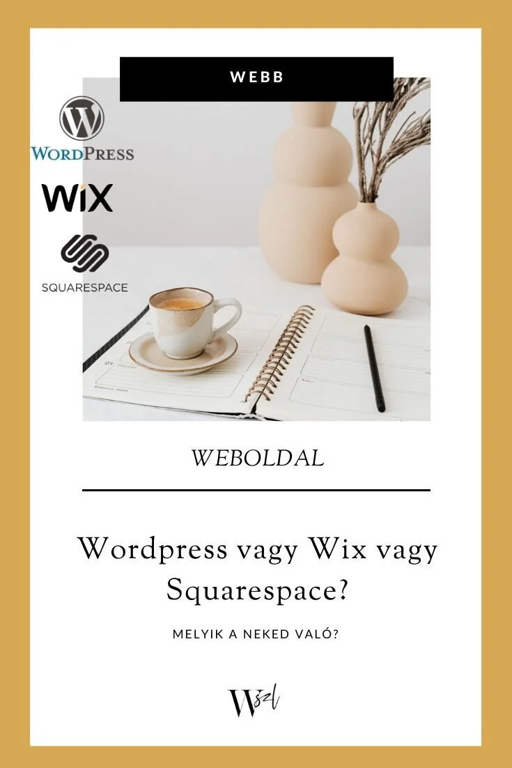 Wordpress vagy Wix vagy Squarespace - melyik a neked való?
