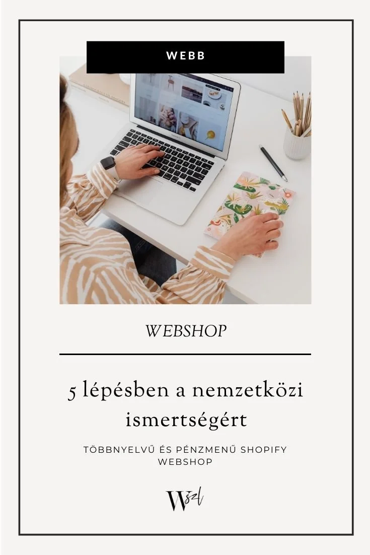 5 lépésben a nemzetközi ismertségért - Többnyelvű és pénznemű Shopify webshop