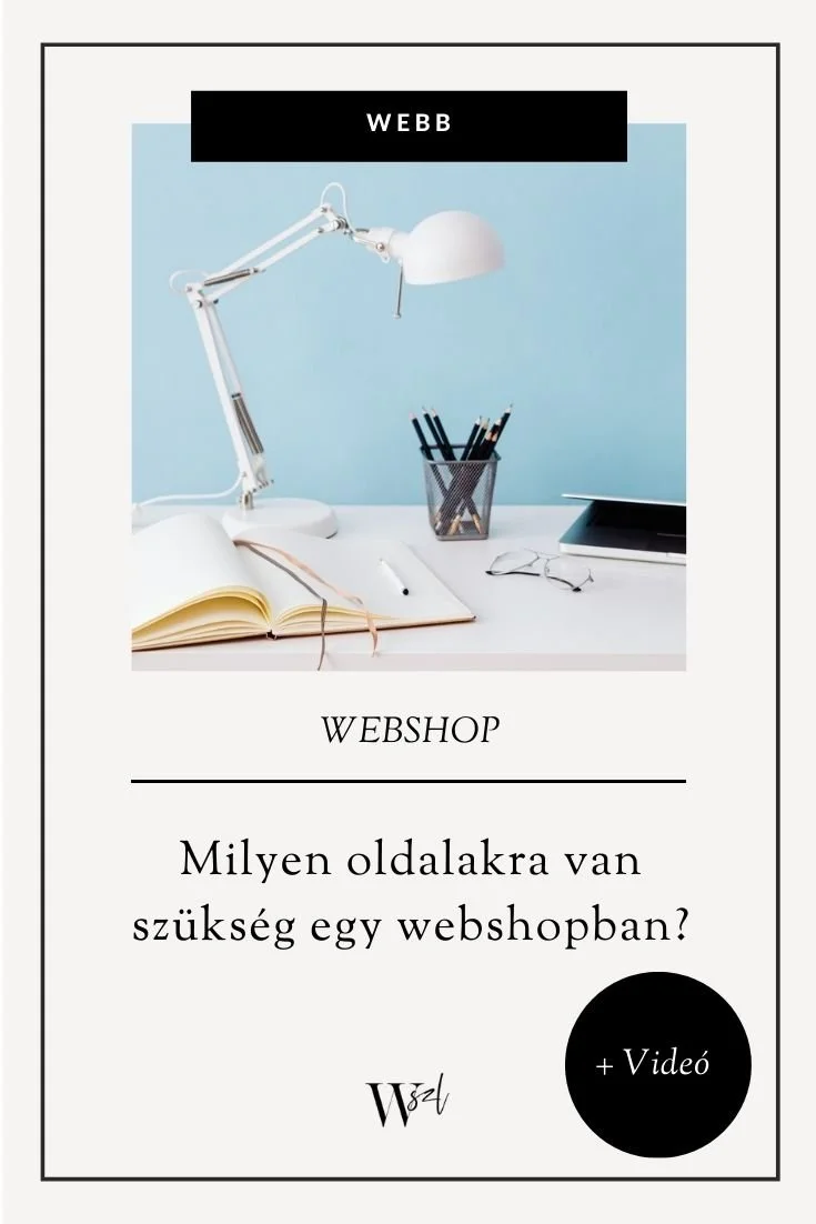 Milyen oldalakra van szükség egy webshopban?