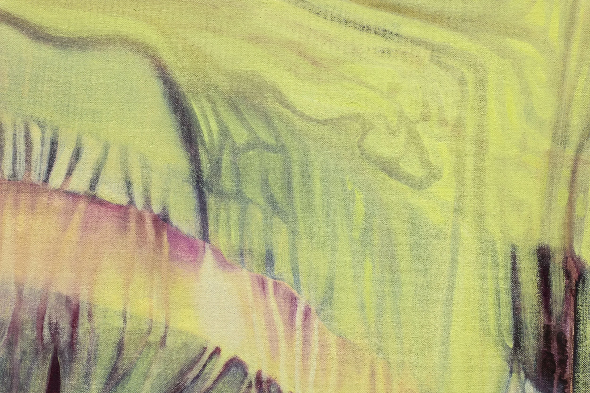 Landscape of Memory (detail), 2026. Oil on canvas. 90 x 120 cm.