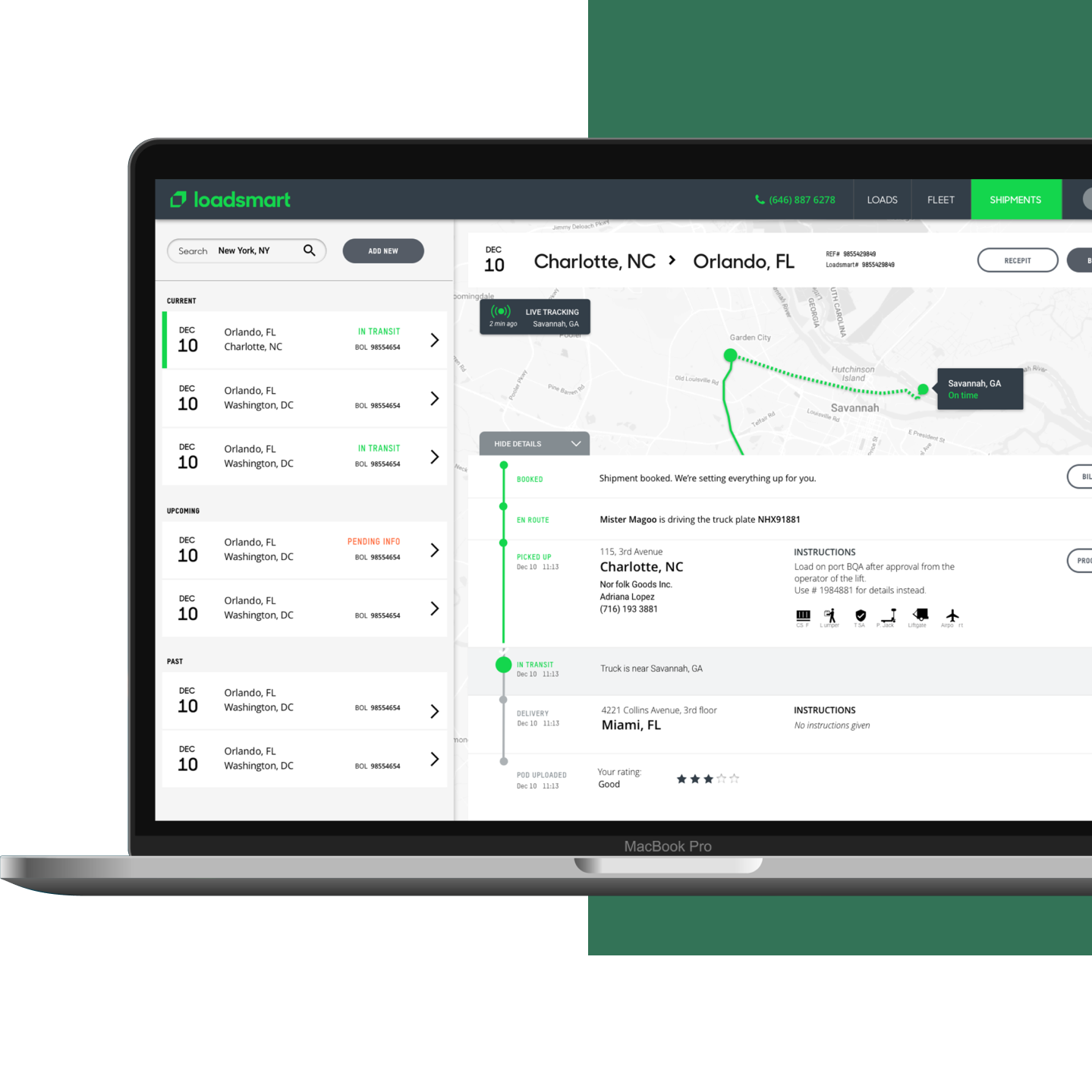 Loadsmart– Live Loads