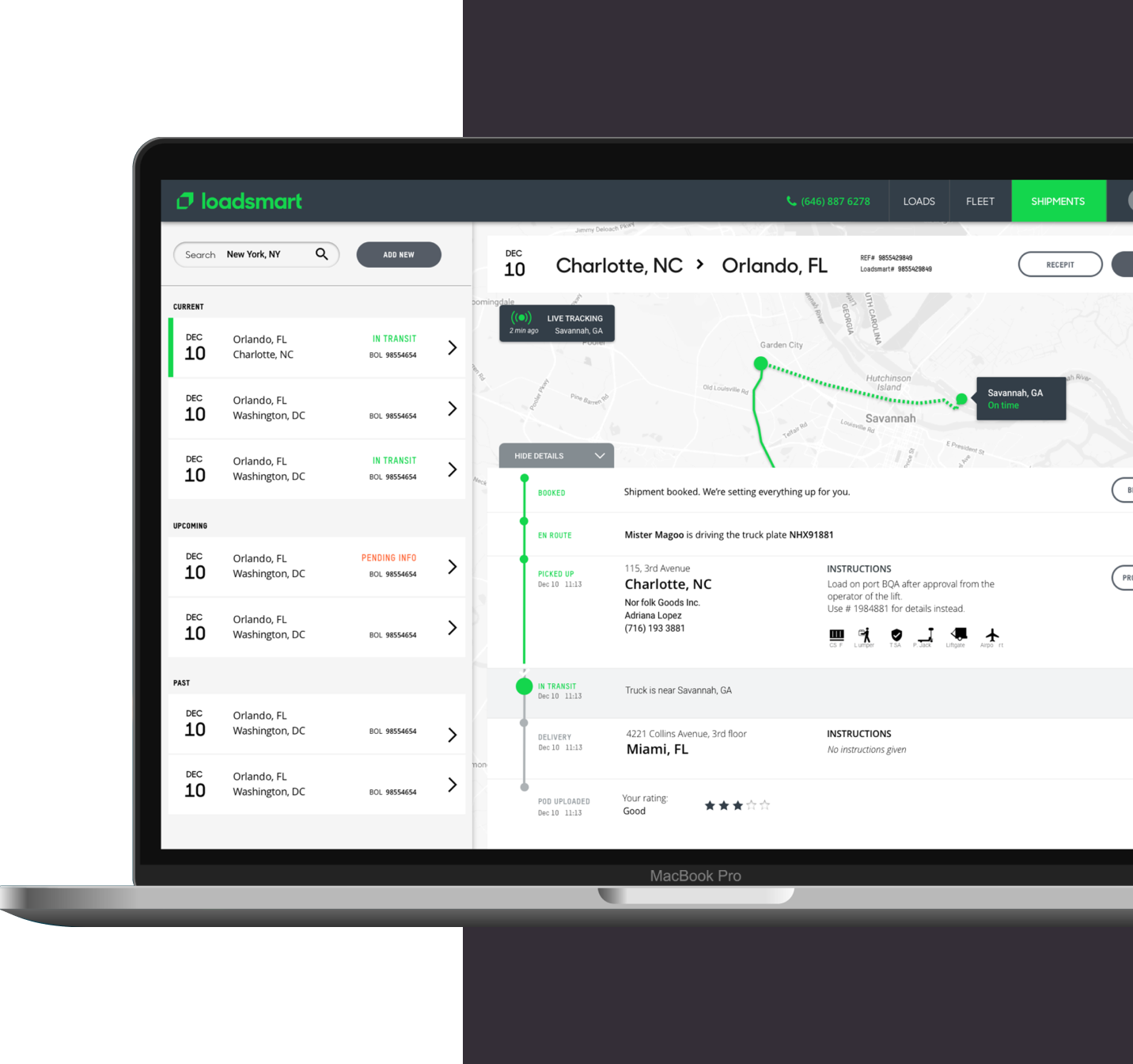 Loadsmart– Live Loads