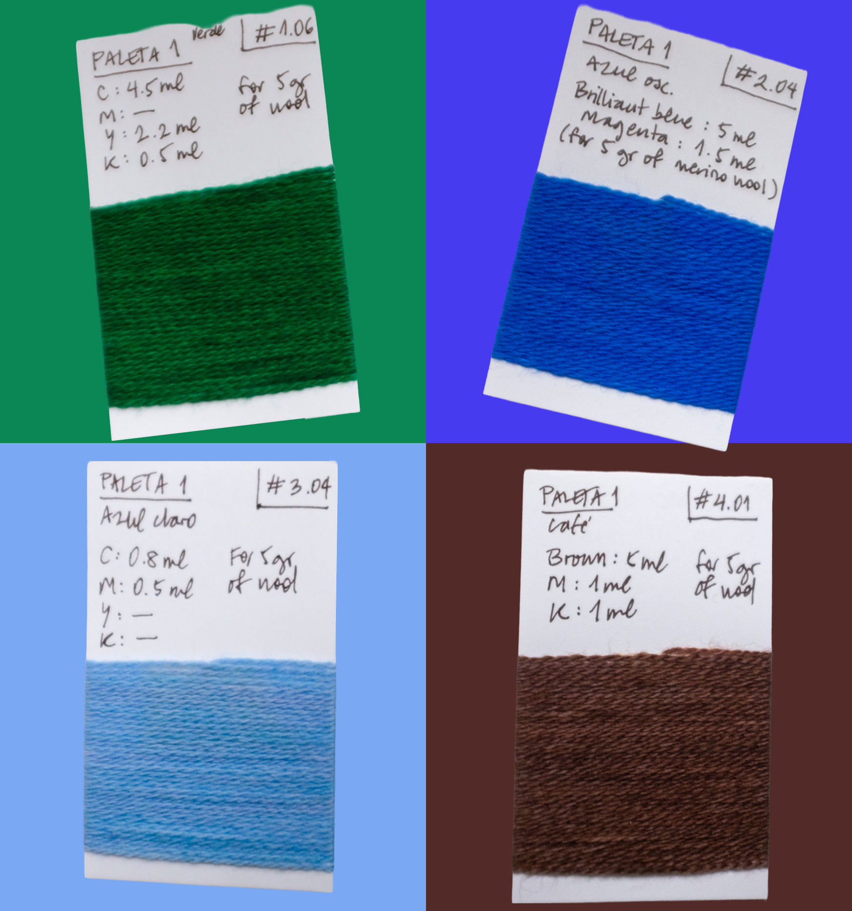 Acid dye - color match