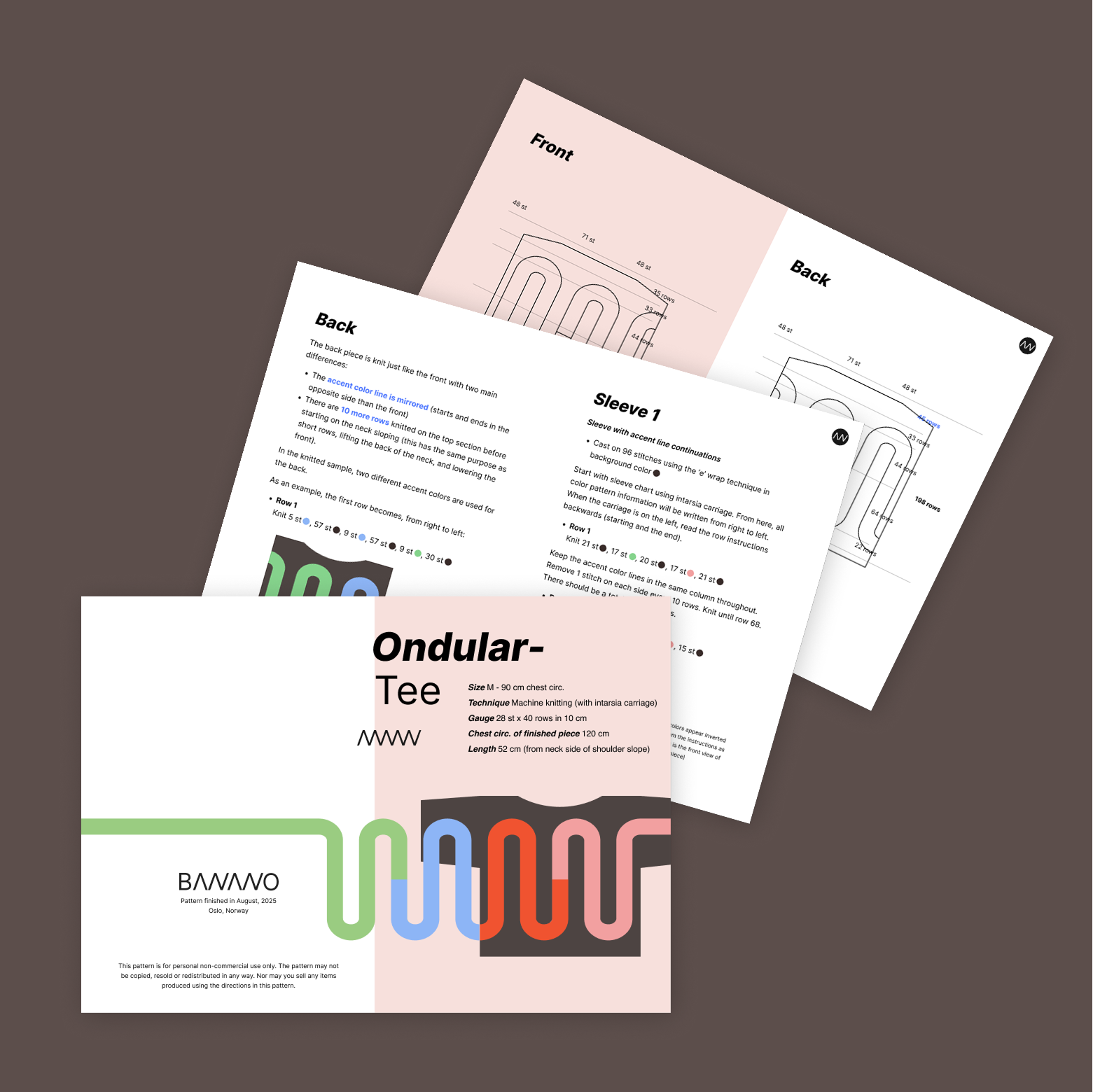Ontular-tee - pattern