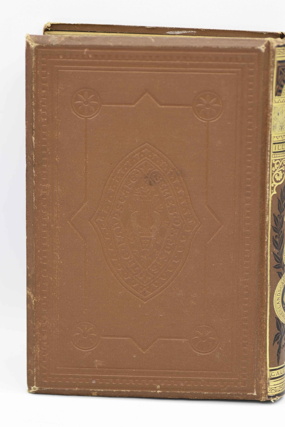 Victorian antiquarian books in brown and red for home or office interiors.  Miss Mulock, Schiller — BB Antiques & Exports