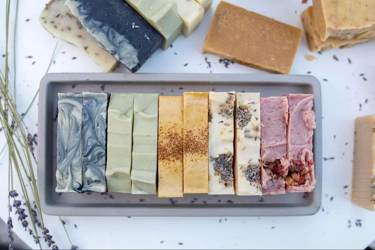 our soap shop reopens this time next week with limited items (11/21) are you guys as excited as we are? let us know which bars you&rsquo;re excited about! 🧼🧼🧼