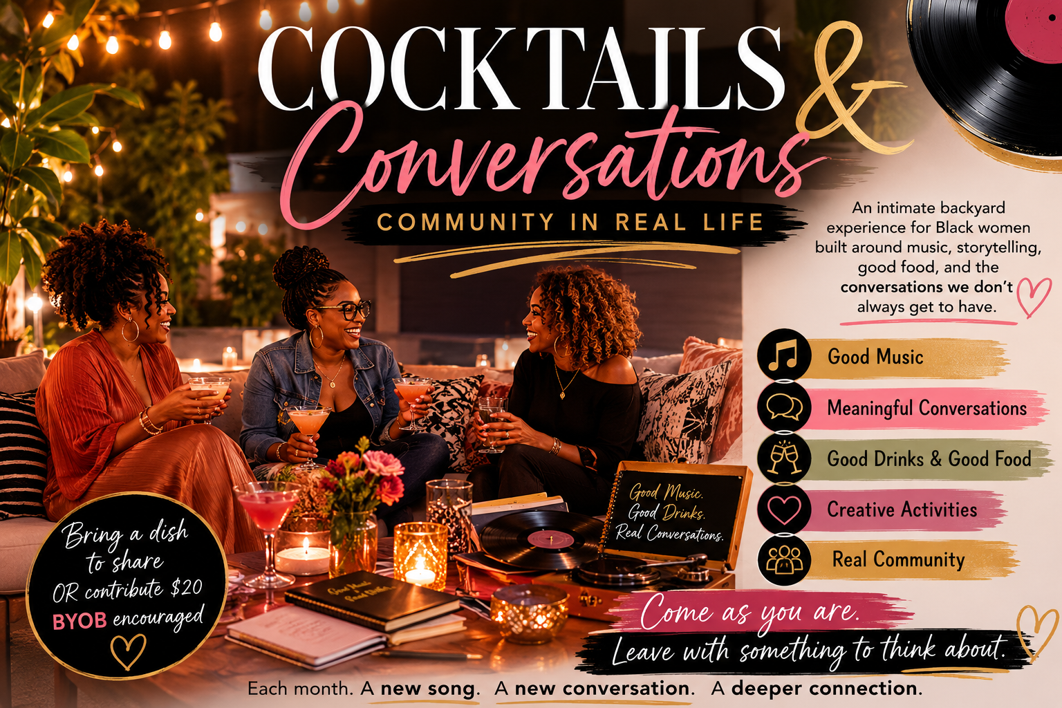 Cocktails & Conversations 