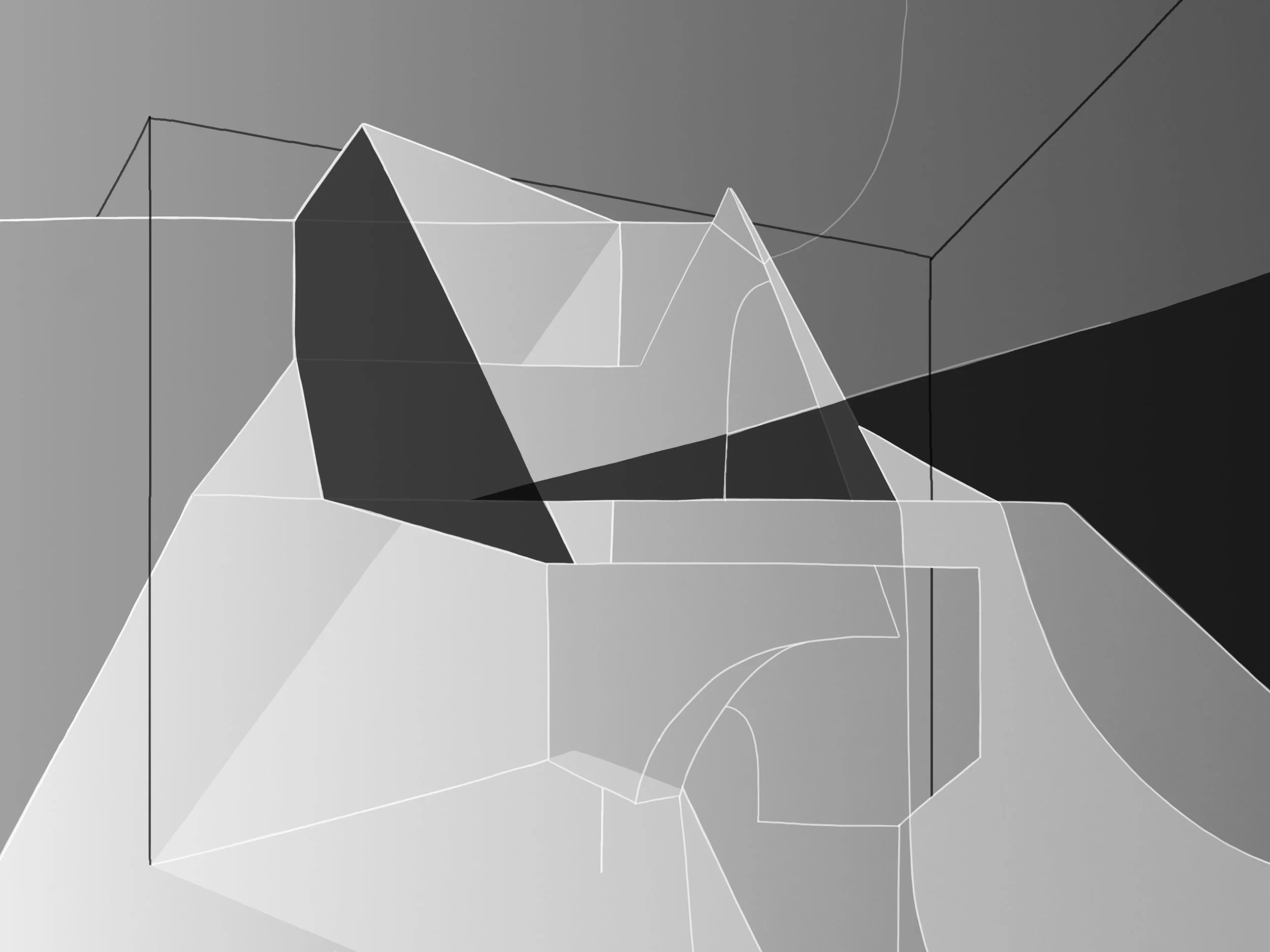 Mound, digital drawing