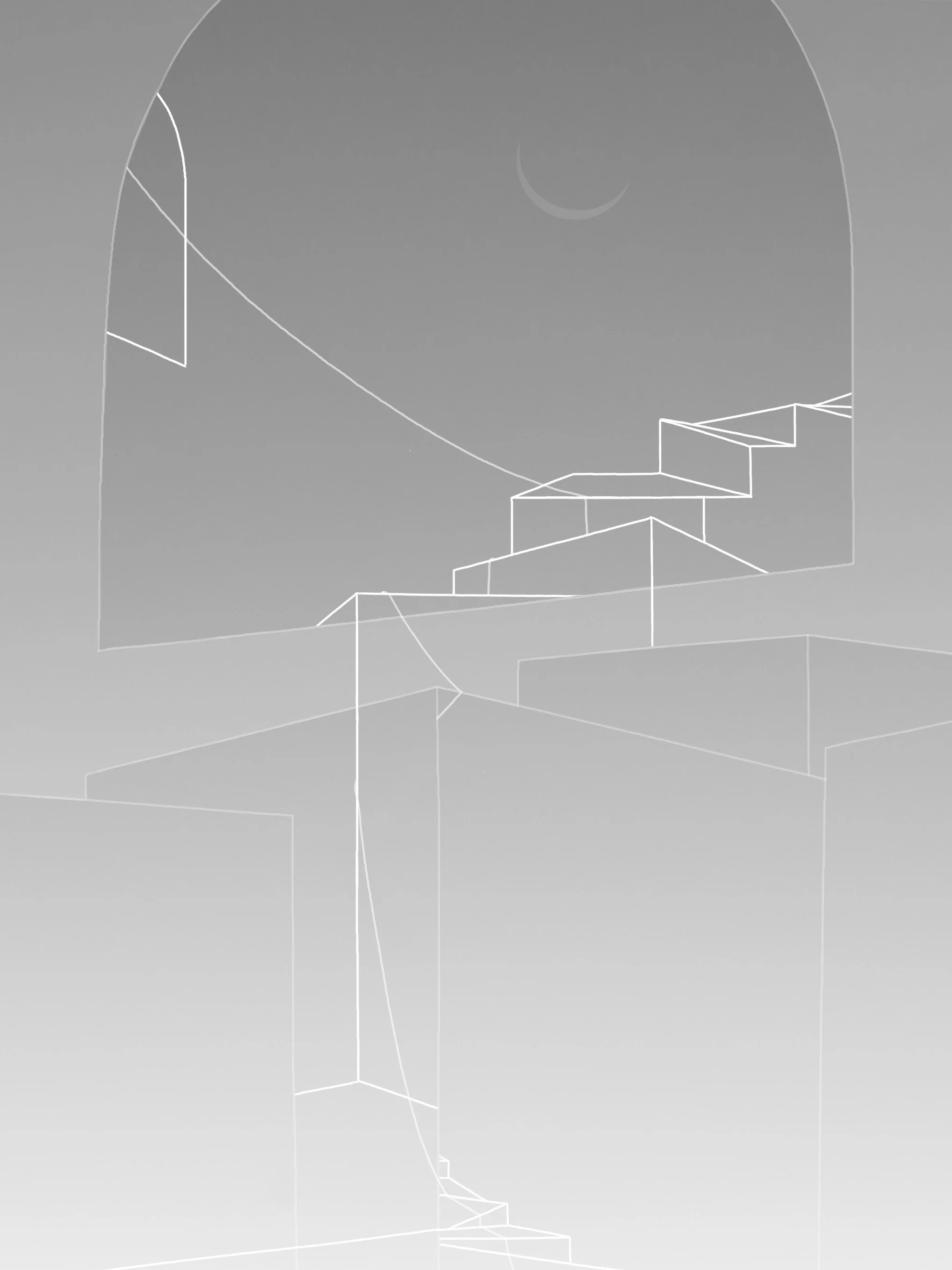 Compartmentalize, digital drawing