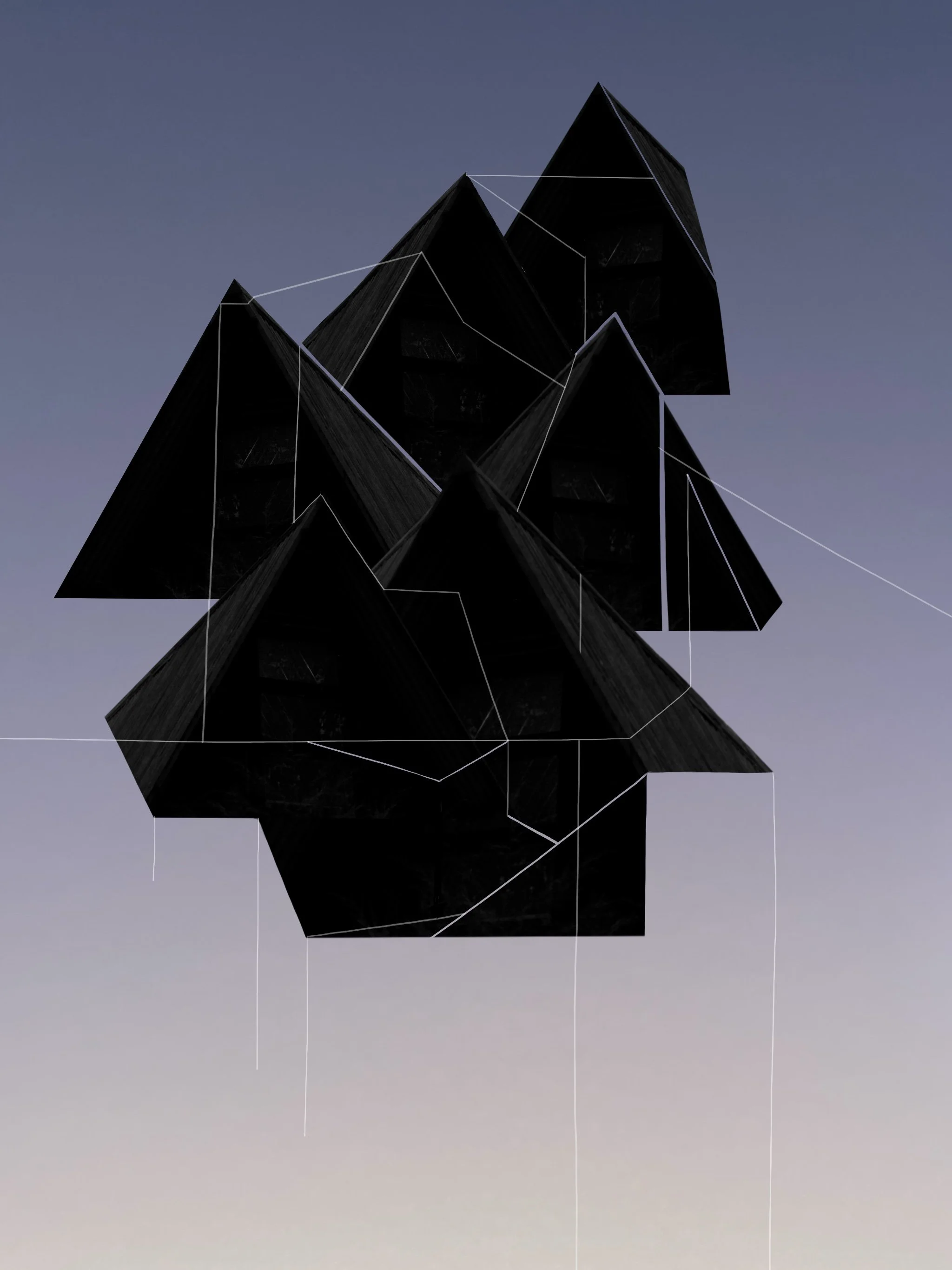 Labryrinth, digital collage
