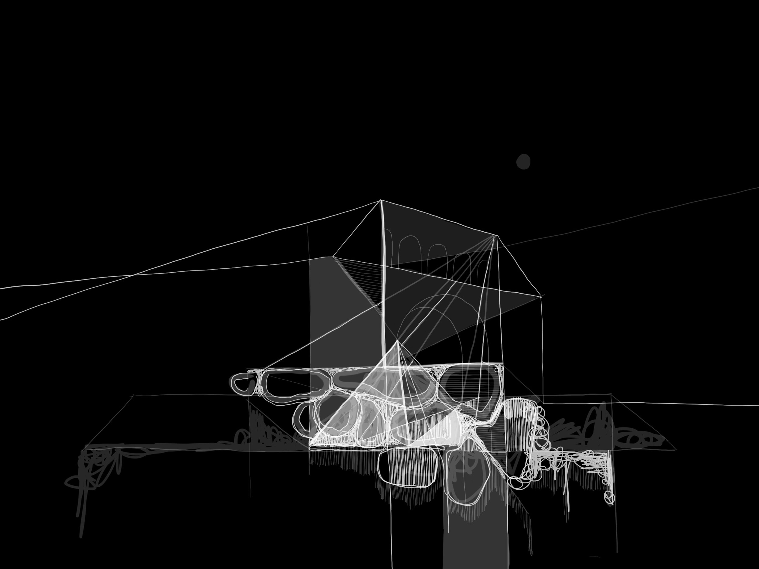 Building Materials, digital drawing