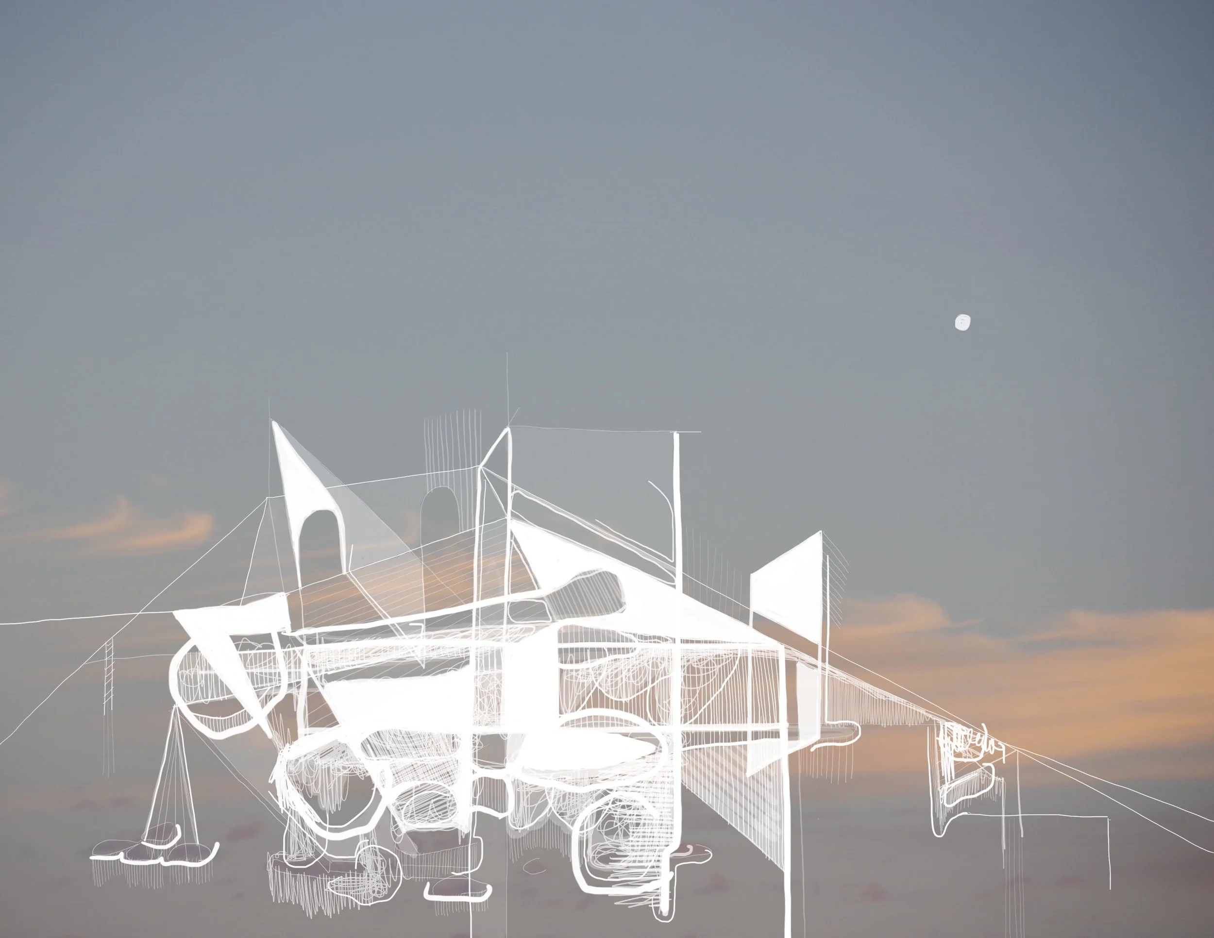 Cloud Cache 4, digital collage