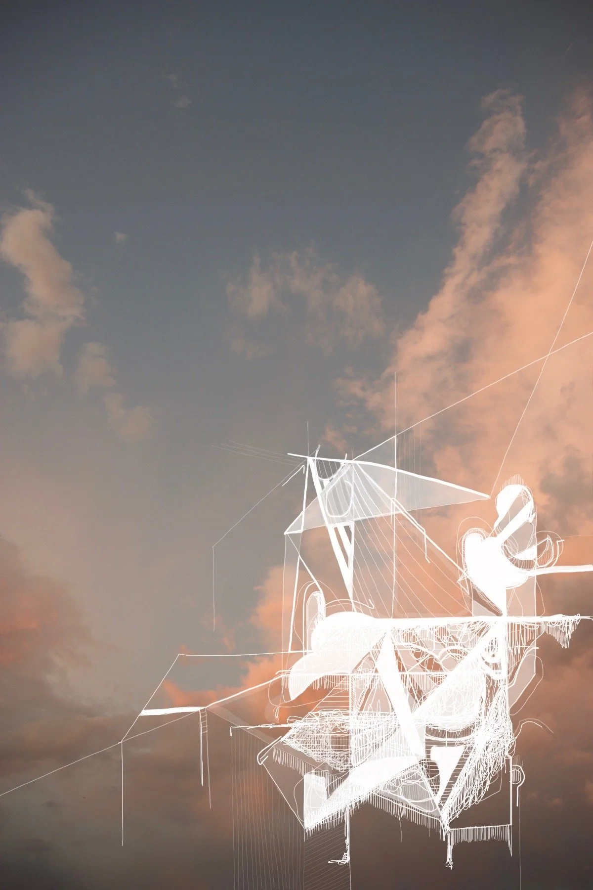 Cloud Cache 5, digital collage