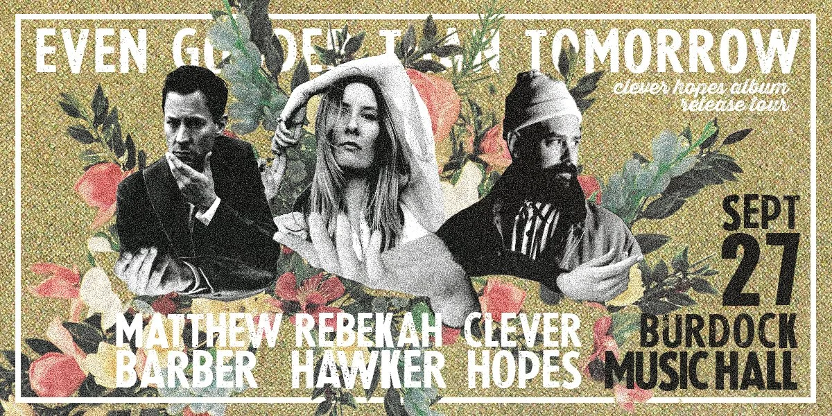 With Matthew Barber + Rebekah Hawker In Toronto