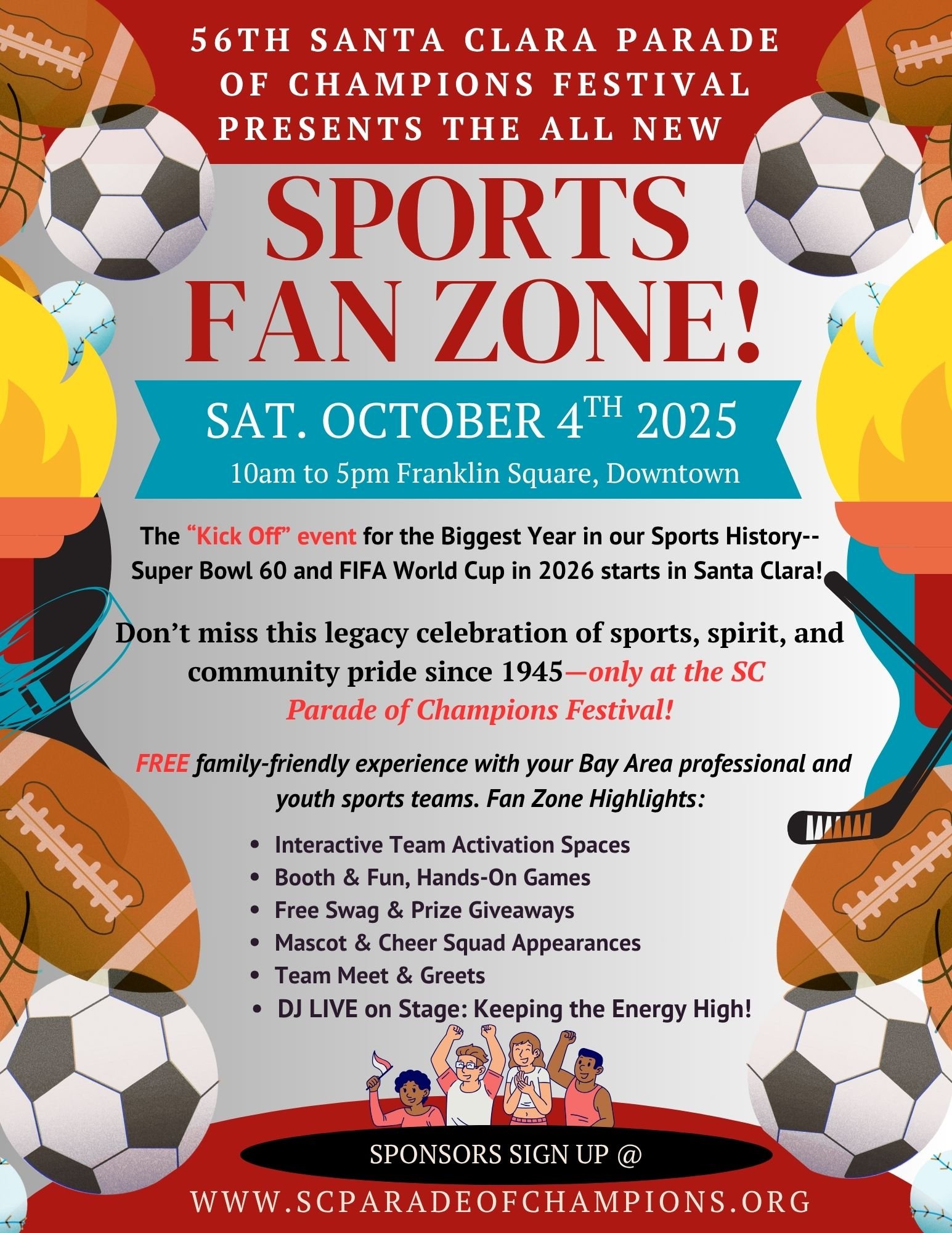Santa Clara’s Biggest Year in Sports History Kicks Off October 4th! 🎉