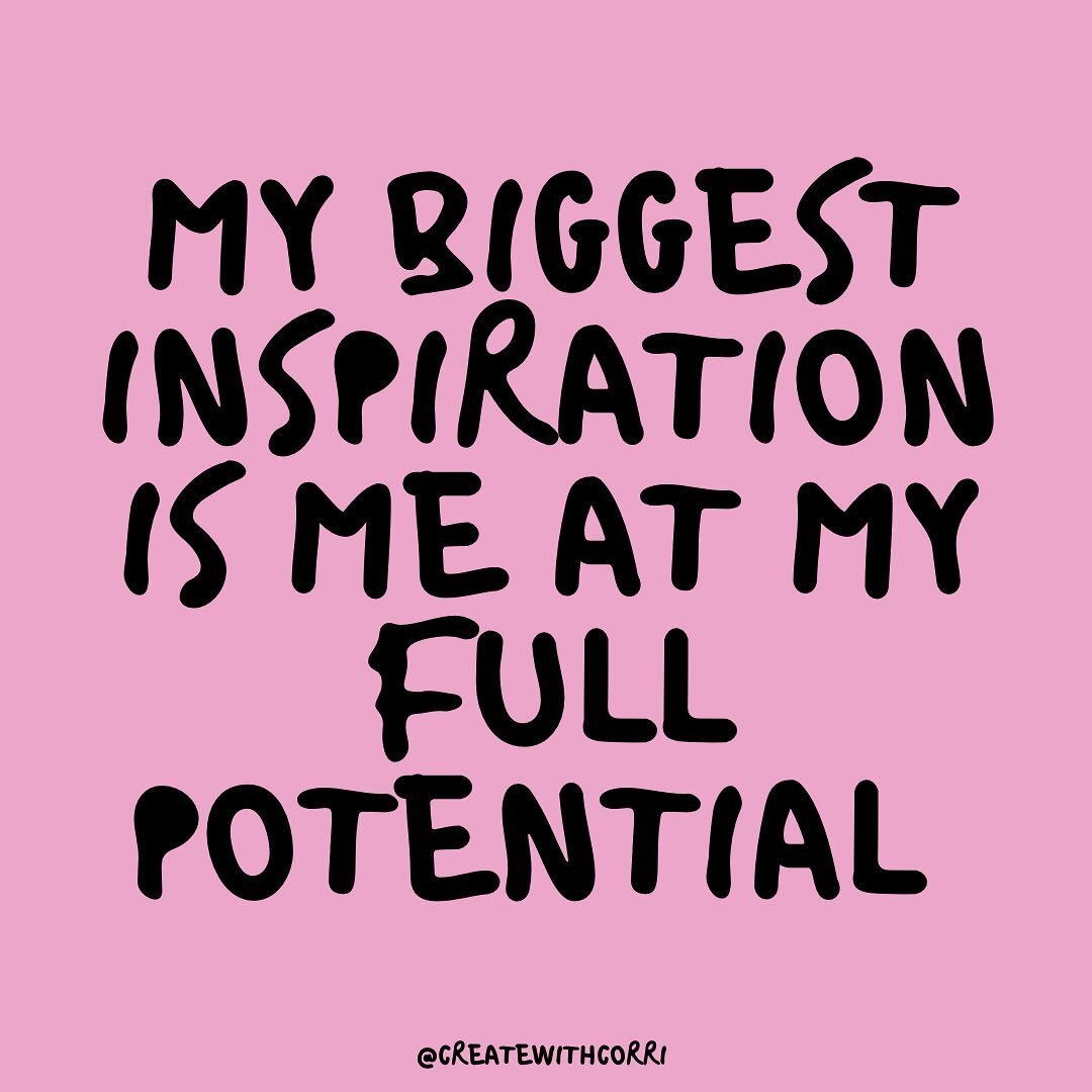 You at your full potential, what an icon 😍