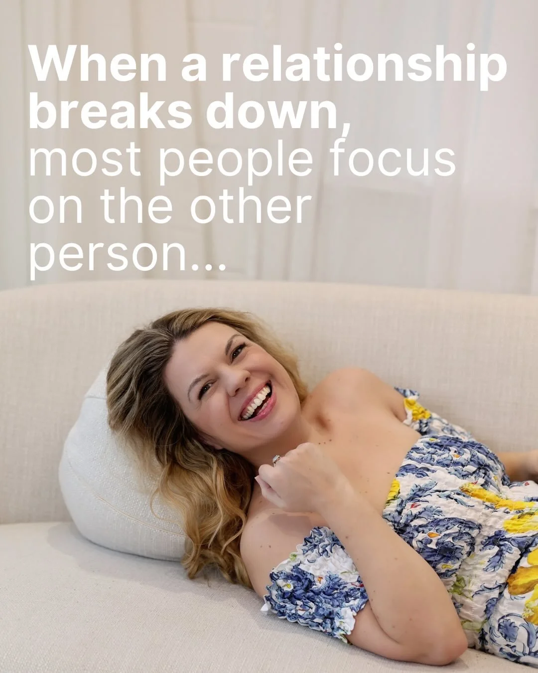 It&rsquo;s so easy to slip into powerlessness by focusing on the other person and where they went wrong. All the while losing yourself in the process even more. 

But even if THEY suddenly changed and did everything right, you&rsquo;ve still got to f