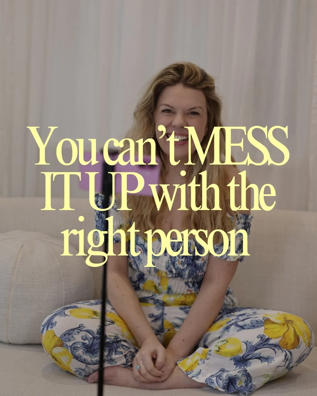 You know that feeling where you&rsquo;re replaying everything you said&hellip;
wondering if you came on too strong, said the wrong thing, or somehow ruined it?

It feels like anxiety about them&hellip;
but it&rsquo;s actually the moment you started l