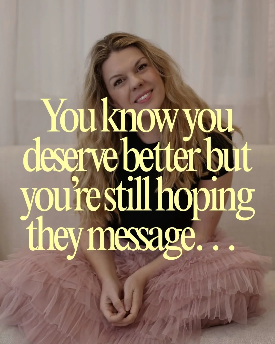 I know what this is like. When part of you is saying you deserve better and part of you is saying all you want is for them to message and make it all ok again! 

It&rsquo;s a horrible feeling of limbo and it makes every other person on earth seem med