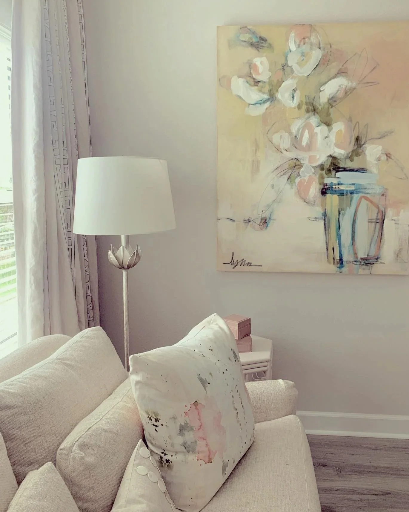 Installation image courtesy of Gilstrap Edwards Interiors