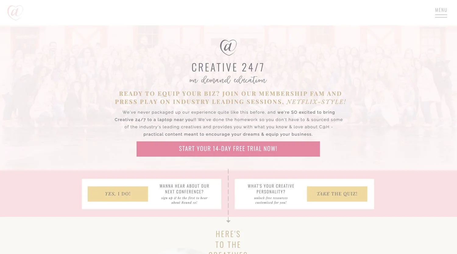 Creative 247 website