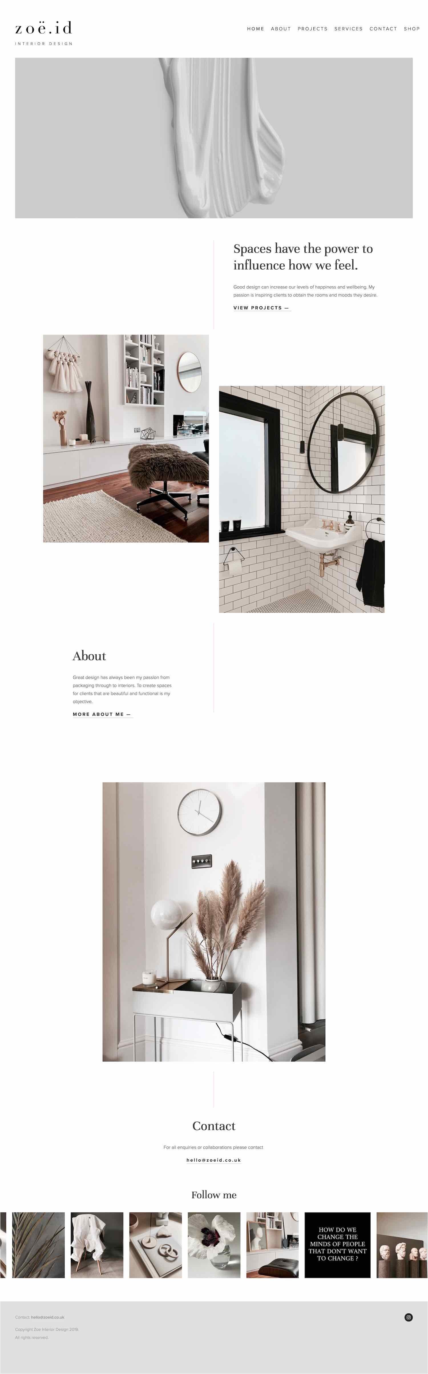 20 best example Squarespace websites • small business edition — Paige ...