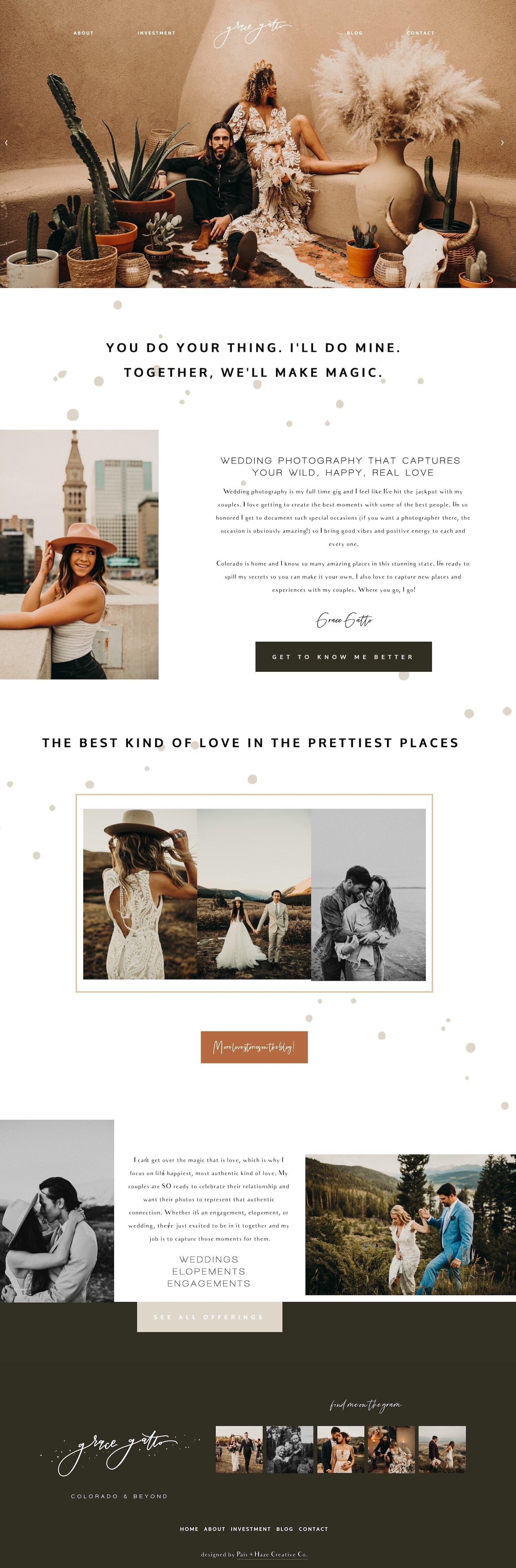 20 best example Squarespace websites • photographer edition — Paige ...