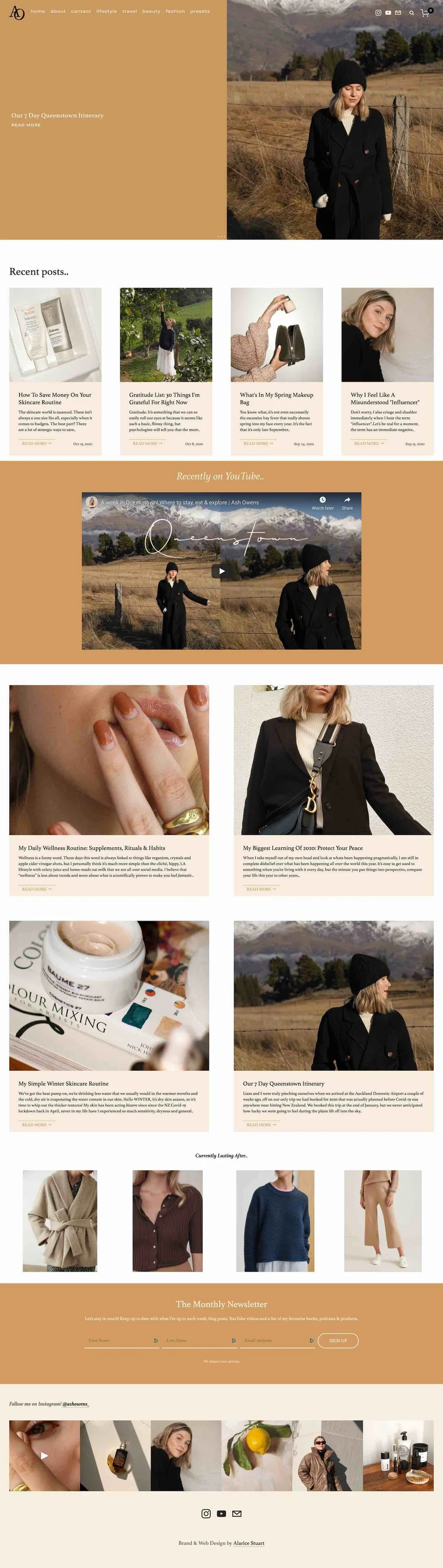 20+ best example Squarespace websites • blog edition — Paige Brunton