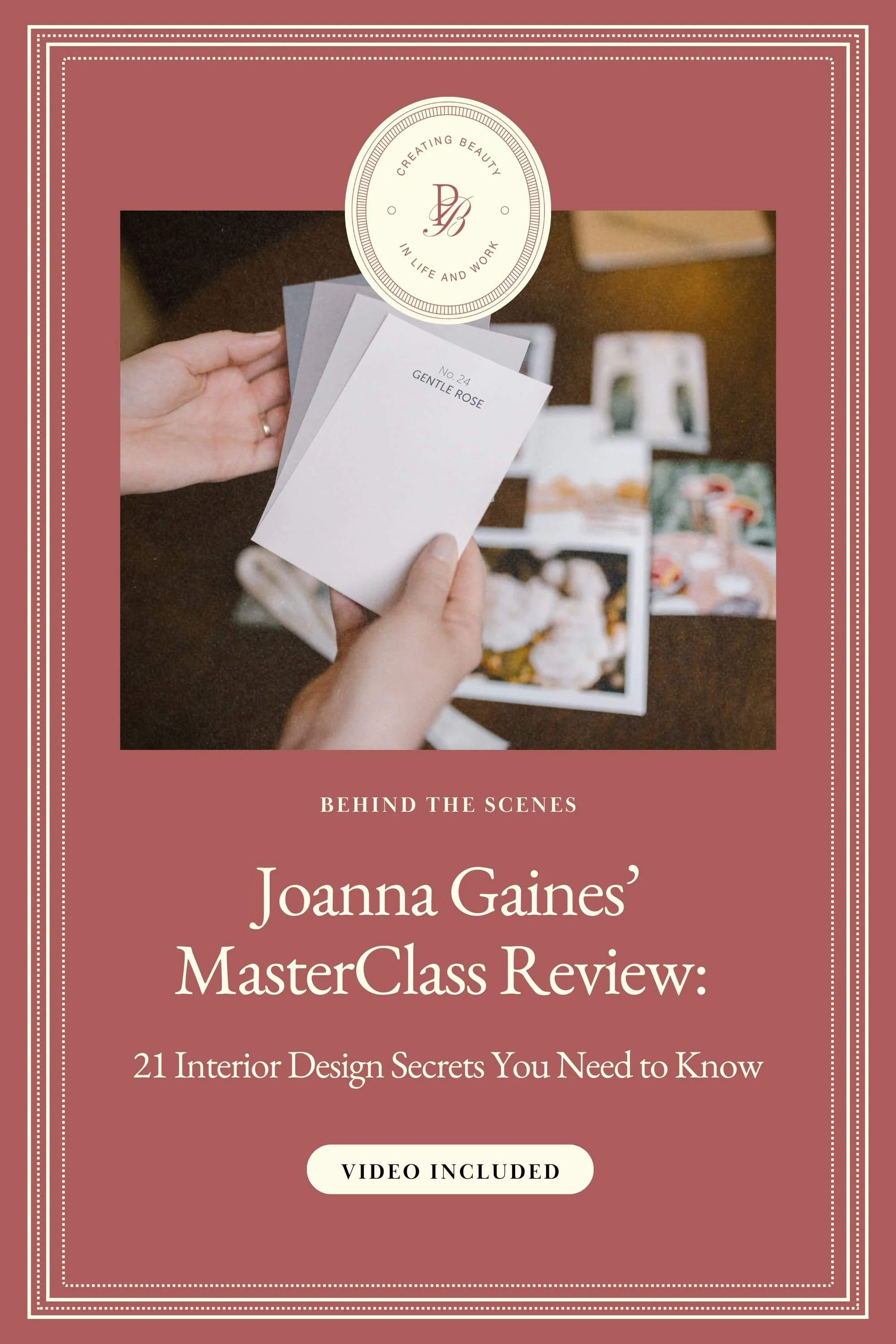 Joanna Gaines’ MasterClass Review: 21 Interior Design Secrets You Need to Know