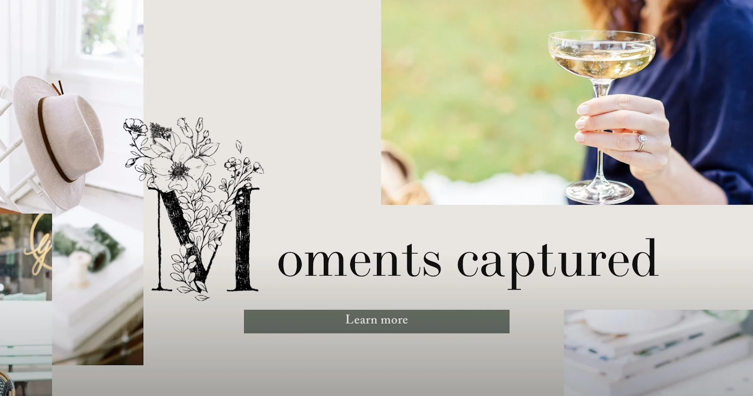 Busy website example