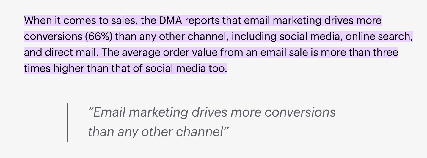 Campaign Monitor Email Marketing Statistic