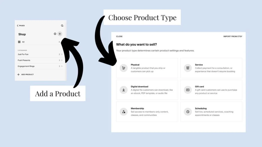 Squarespace basics: How to set up your e-commerce online shop (updated ...