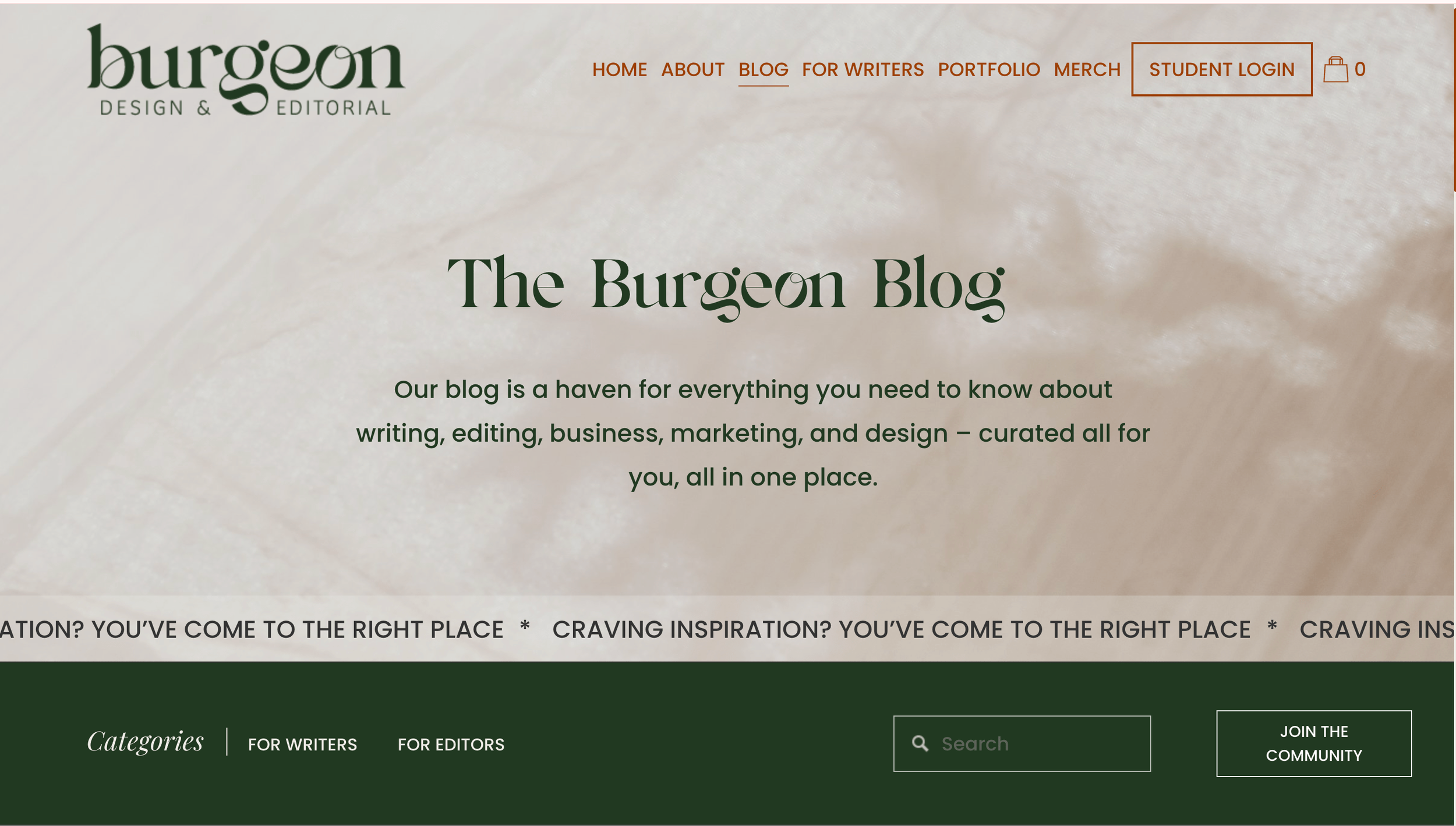 The Burgeon Blog