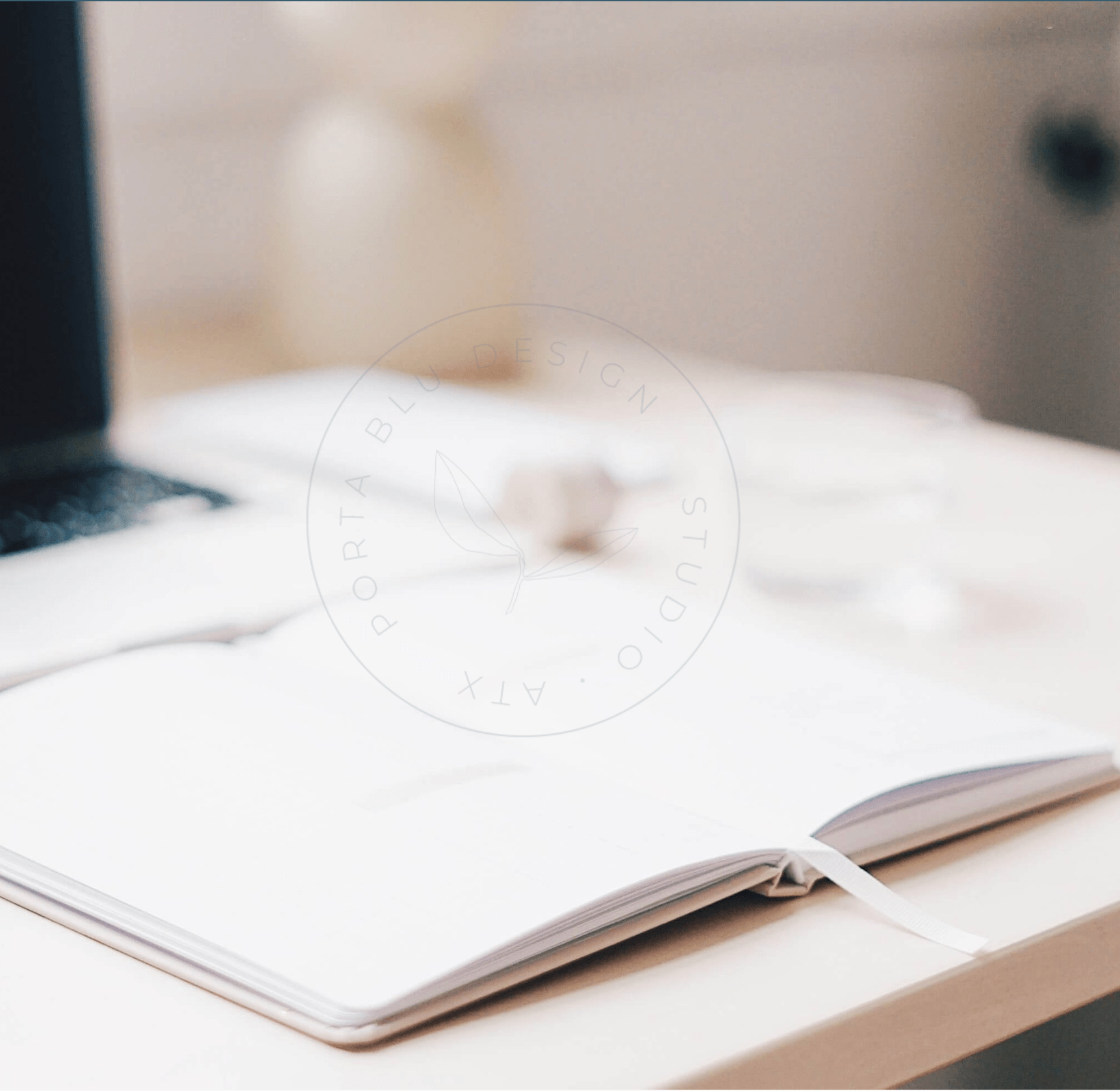 journal with business logo on it .png