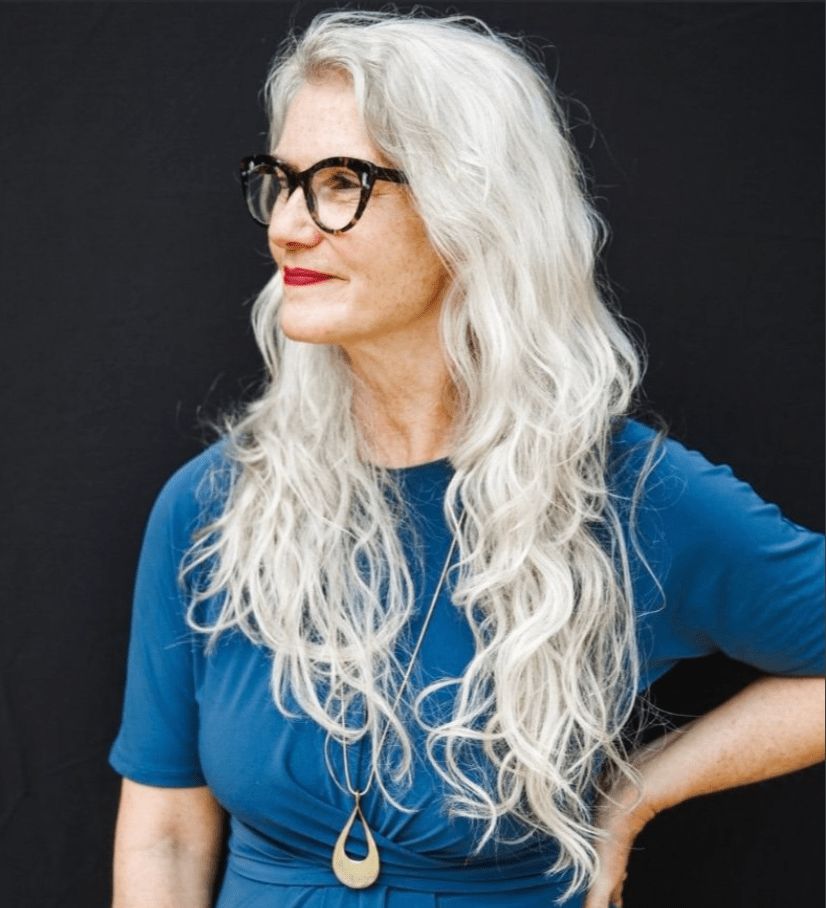 Shannon Borg smiling wearing a blue shirt
