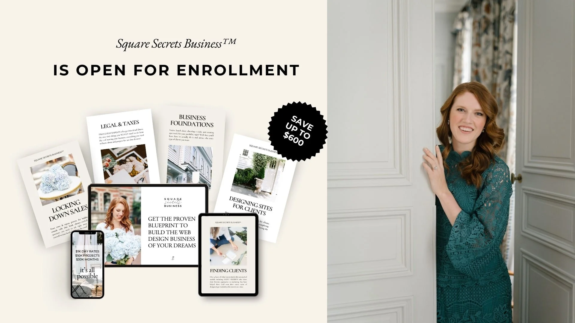 Paige Brunton Opening the doors to enrollment for her courses