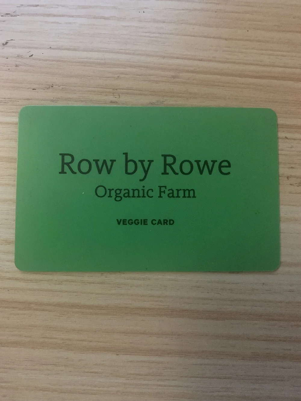 Store 1 — Row by Rowe Farm