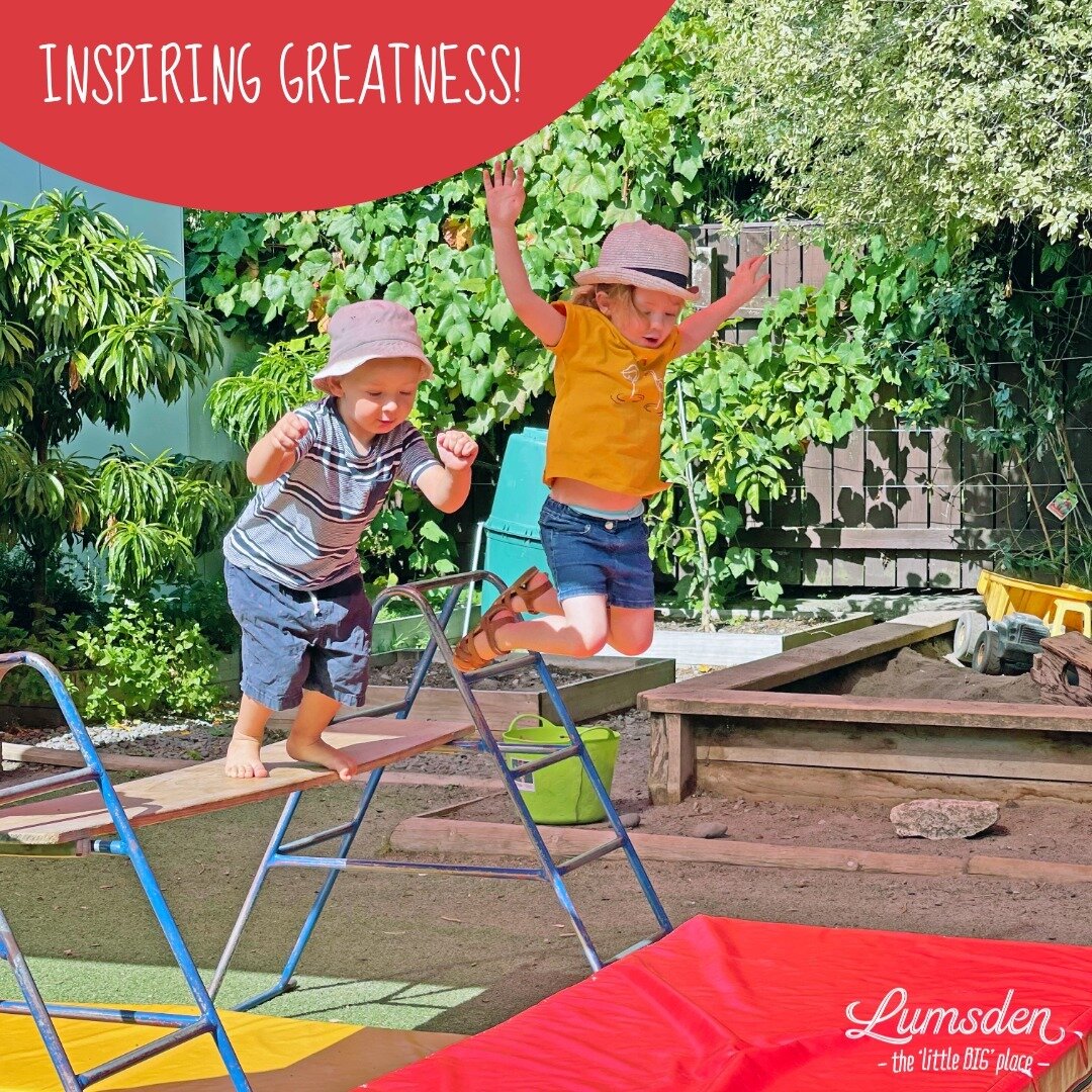 Our theme this year is 'Inspiring Greatness' in everything that we do, and our kaiako have been busy with creating engaging provocations and activities for the tamariki to learn and discover the big wide world through play. ⁠
⁠
It starts from the top