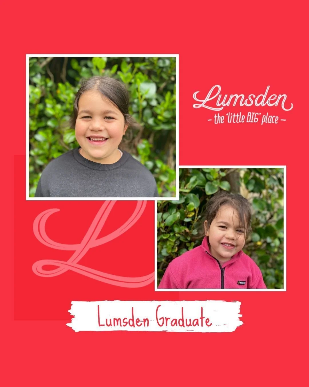 🎓 𝗖𝗲𝗹𝗲𝗯𝗿𝗮𝘁𝗶𝗻𝗴 𝗢𝘂𝗿 𝗟𝘂𝗺𝘀𝗱𝗲𝗻 𝗚𝗿𝗮𝗱𝘂𝗮𝘁𝗲𝘀! 🎓

As we kick off a brand new term, we pause to celebrate the amazing tamariki who graduated last term. These incredible little humans are stepping into school ready, confident, and