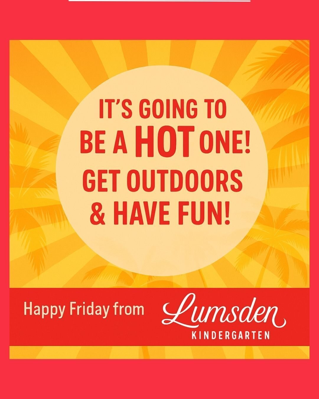 𝗛𝗮𝗽𝗽𝘆 𝗙𝗿𝗶-𝗬𝗔𝗬 𝗟𝘂𝗺𝘀𝗱𝗲𝗻 𝘄𝗵𝗮̄𝗻𝗮𝘂!

We&rsquo;re heading into a hot, sunshine-filled Hawke&rsquo;s Bay weekend &mdash; the perfect excuse to get outdoors, splash, explore, adventure, and soak up those summer vibes! 🌺☀️🌊

There&rs