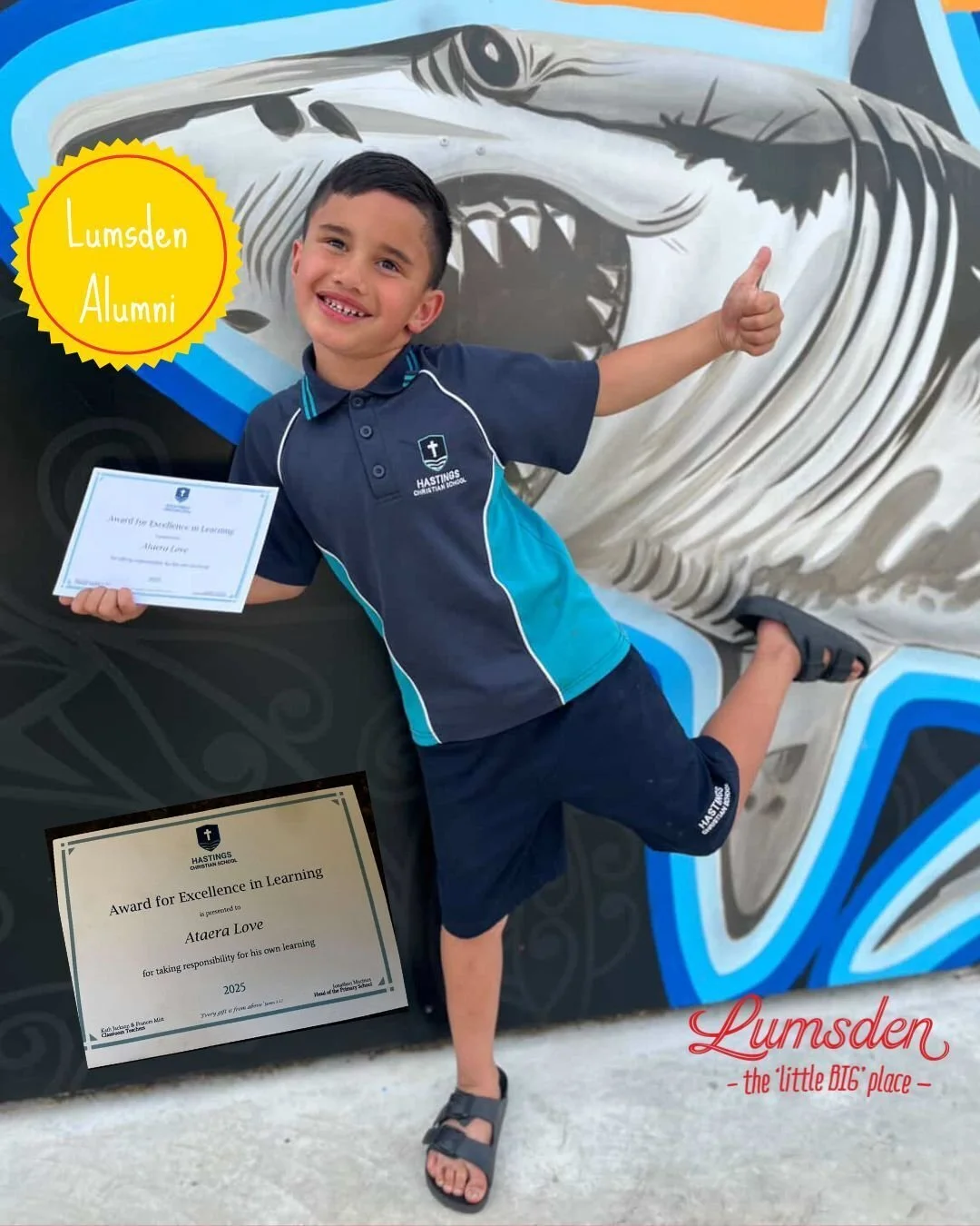 ✨ &ldquo;𝗜𝗻𝘀𝘁𝗶𝗹𝗹𝗶𝗻𝗴 𝗮 𝗟𝗼𝘃𝗲 𝗳𝗼𝗿 𝗟𝗶𝗳𝗲𝗹𝗼𝗻𝗴 𝗟𝗲𝗮𝗿𝗻𝗶𝗻𝗴&rdquo; 𝗶𝗻 𝗮𝗰𝘁𝗶𝗼𝗻. ✨

We received the most heart-warming message last week from one of our Lumsden mums, bursting with pride because her son Ataera received an 