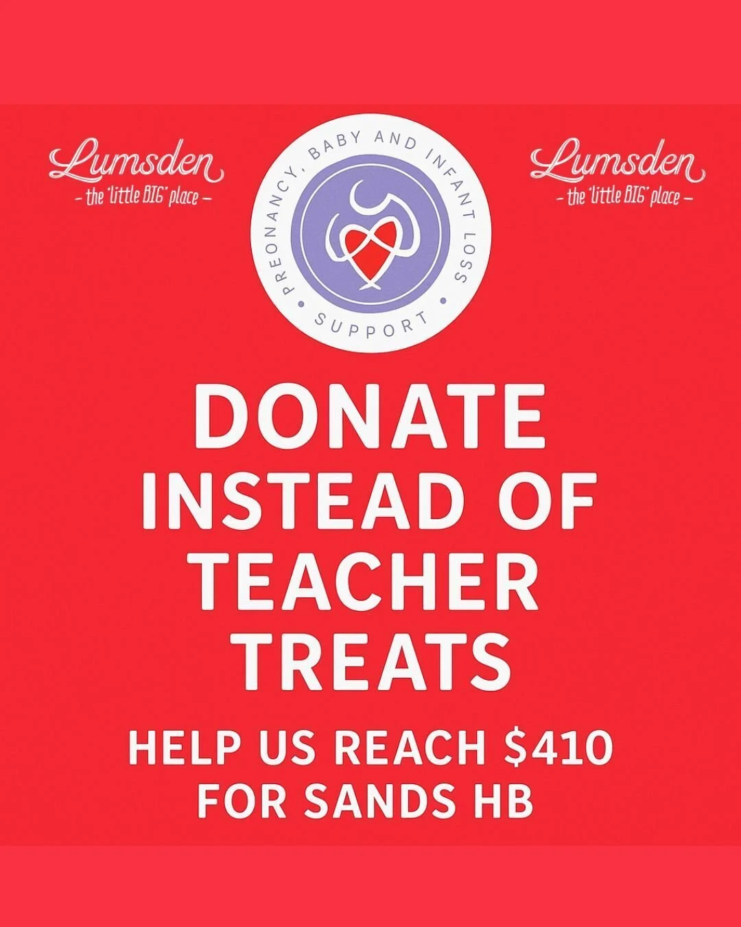 𝗜𝗻𝘀𝘁𝗲𝗮𝗱 𝗼𝗳 𝗧𝗲𝗮𝗰𝗵𝗲𝗿 𝗧𝗿𝗲𝗮𝘁𝘀&hellip; 𝗣𝗹𝗲𝗮𝘀𝗲 𝗦𝘂𝗽𝗽𝗼𝗿𝘁 𝗦𝗮𝗻𝗱𝘀 𝗛𝗕

A huge thank you to our wonderful Lumsden whānau who have already donated to Sands Hawke&rsquo;s Bay this Christmas. Your kindness and generosity are