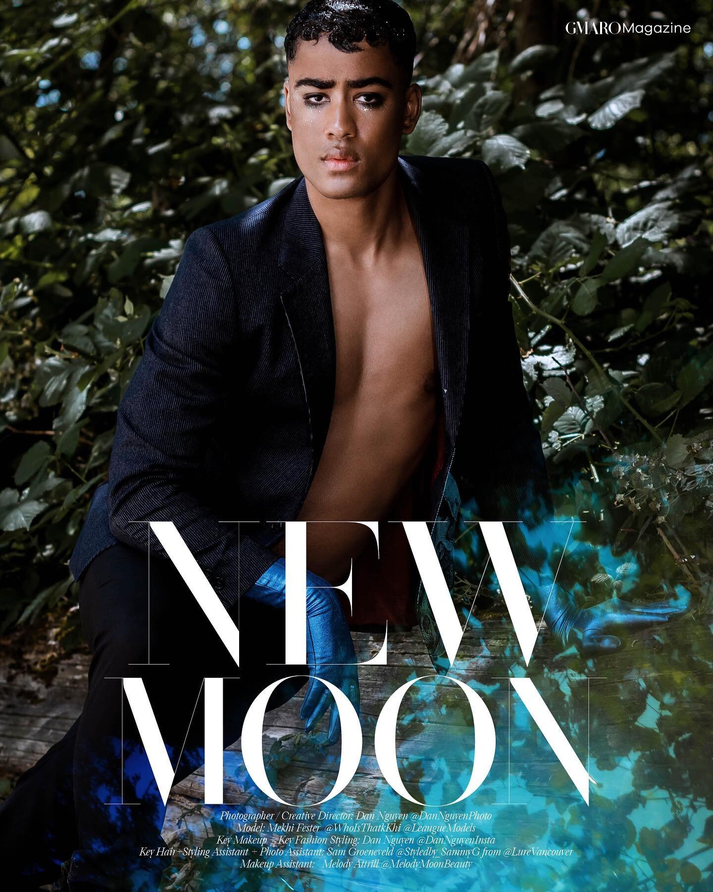 NEW MOON
Creative Team:
Photo:  Dan Nguyen @DanNguyenPhoto
Model: Mekhi Fester  @WhoIsThatkKhi @LeaugueModels
Key Makeup+ Key Fashion Styling: @DanNguyenInsta
Key Hair+Styling Assistant + Photo Assistant: Sam Groeneveld @Styledby_SammyG from @LureVan